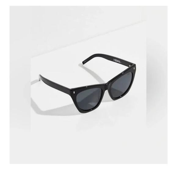 Free People x I-Sea Lexi Cat Eye Black Sunglasses main image 4